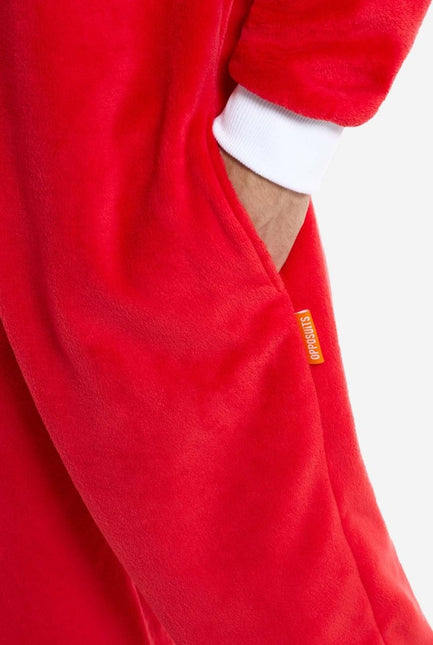 Sonic the Hedgehog Knuckles Onesie Unisex Rood van OppoSuits koop je bij Partywinkel