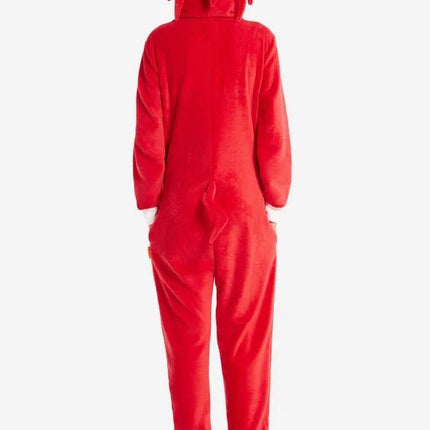 Sonic the Hedgehog Knuckles Onesie Unisex Rood van OppoSuits koop je bij Partywinkel