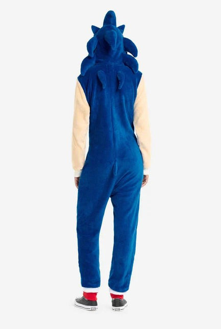 Sonic the Hedgehog Onesie Unisex Blauw van OppoSuits koop je bij Partywinkel