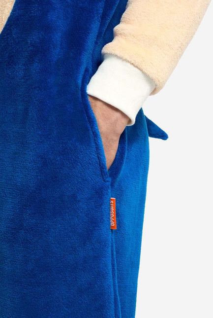 Sonic the Hedgehog Onesie Unisex Blauw van OppoSuits koop je bij Partywinkel