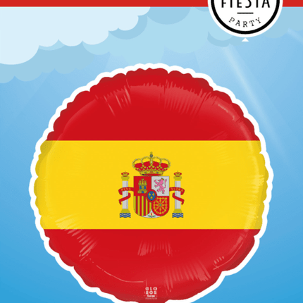 Spanje Helium Ballon Leeg 45cm van WeFiesta koop je bij Partywinkel