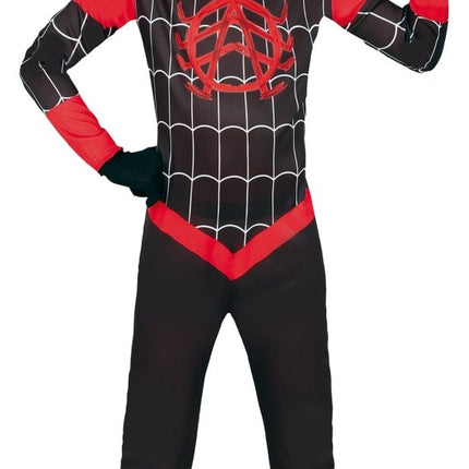 Spiderman Kostuum Zwart Rood Jongen van Fiestas Guirca koop je bij Partywinkel