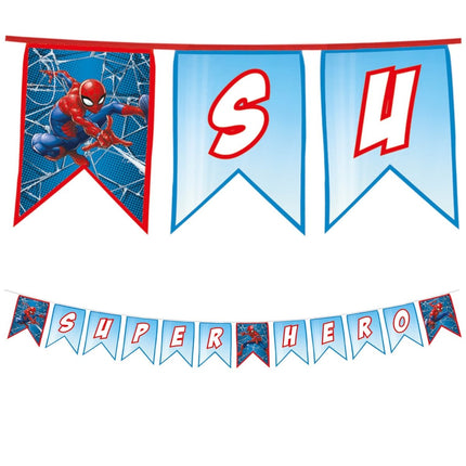 Spiderman Letterslinger Super Hero van Procos koop je bij Partywinkel