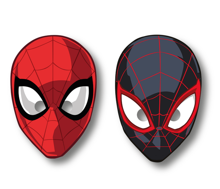 Spiderman Maskers World Of Webs 6st van Procos koop je bij Partywinkel