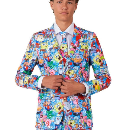 SpongeBob Frenzy Pak Jongen Tiener OppoSuits van OppoSuits koop je bij Partywinkel