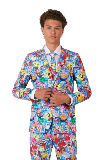 SpongeBob Frenzy Pak Jongen Tiener OppoSuits van OppoSuits koop je bij Partywinkel