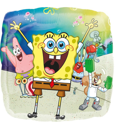 SpongeBob Helium Ballon 43cm leeg van Anagram koop je bij Partywinkel
