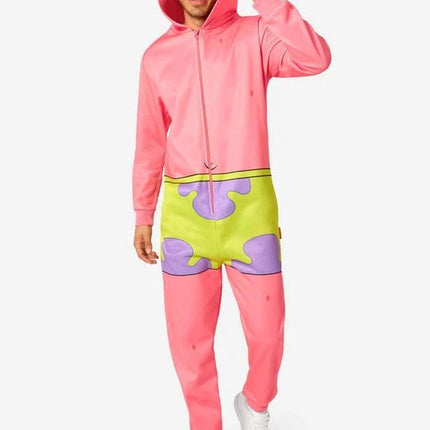 SpongeBob Patrick Ster Onesie Unisex Roze van Nickelodeon koop je bij Partywinkel