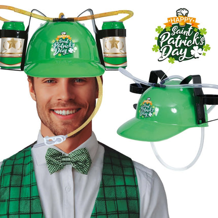 St. Patrick'S Day Helm Voor Drinken 43cm van Fiestas Guirca koop je bij Partywinkel