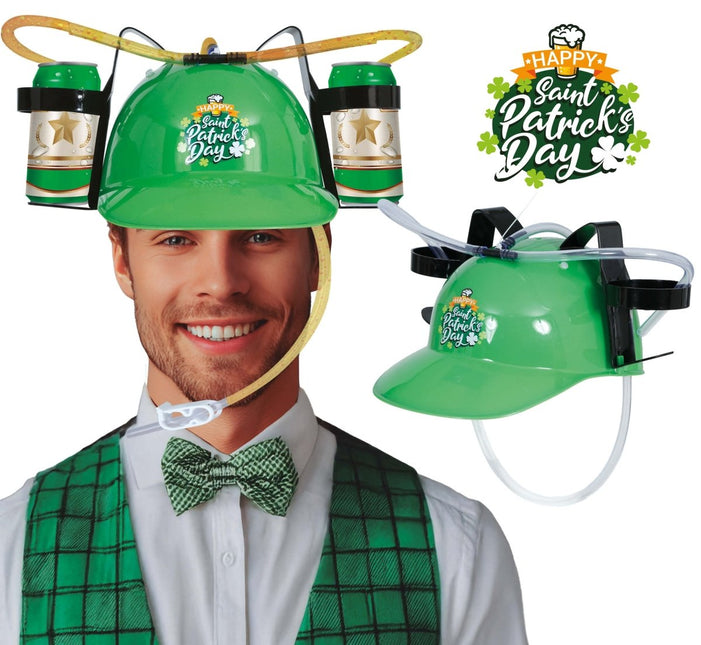 St. Patrick'S Day Helm Voor Drinken 43cm van Fiestas Guirca koop je bij Partywinkel