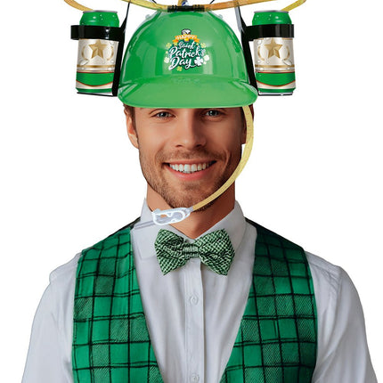 St. Patrick'S Day Helm Voor Drinken 43cm van Fiestas Guirca koop je bij Partywinkel