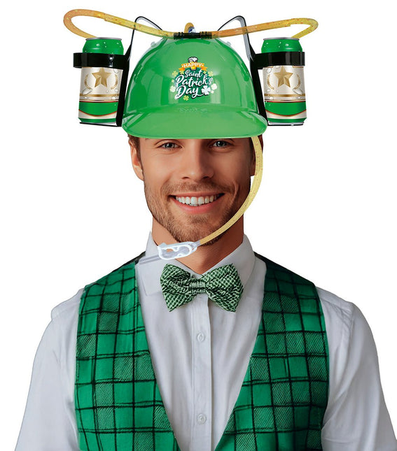 St. Patrick'S Day Helm Voor Drinken 43cm van Fiestas Guirca koop je bij Partywinkel