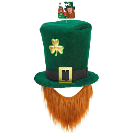 St. Patrick'S Day Hoed Met Baard 25cm van Widmann koop je bij Partywinkel