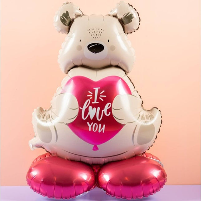 Beer Helium Ballon Leeg I Love You 66cm van Folat koop je bij Partywinkel