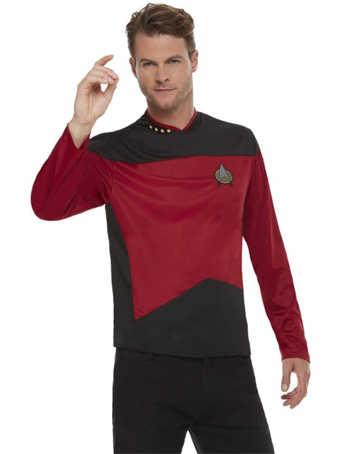 Star Trek, The Next Generation Command Uniform Heren van Smiffys koop je bij Partywinkel