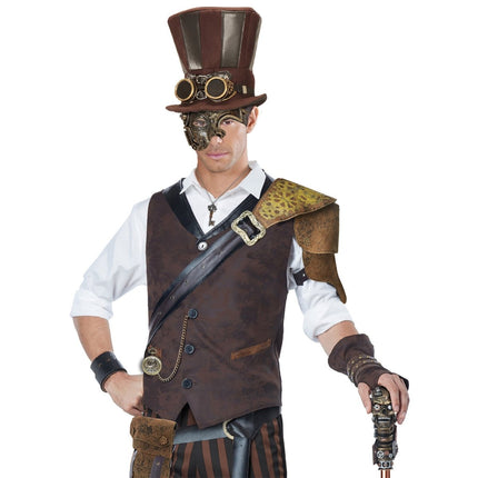Steampunk Masker Koper van Widmann koop je bij Partywinkel