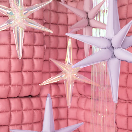 Ster Ballon Paars Ster 70cm van Partydeco koop je bij Partywinkel