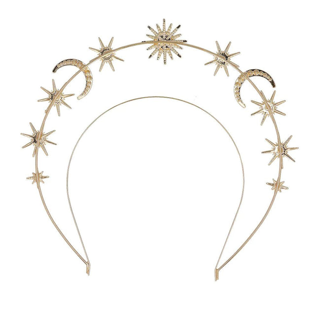 Ster Haarband Goud van Boland koop je bij Partywinkel