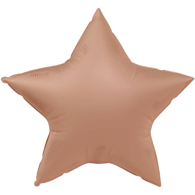 Ster Helium Ballon Roze Leeg 45cm van Folat koop je bij Partywinkel
