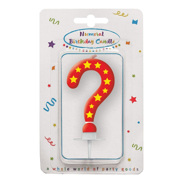 Ster Kaars Vraagtenking van Procos koop je bij Partywinkel