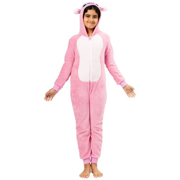 Stitch Onesie Roze Meisje Angel van Riethmueller koop je bij Partywinkel