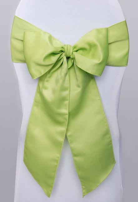 Stoelstrikken Lime Groen 2,75m 10st van Partydeco koop je bij Partywinkel