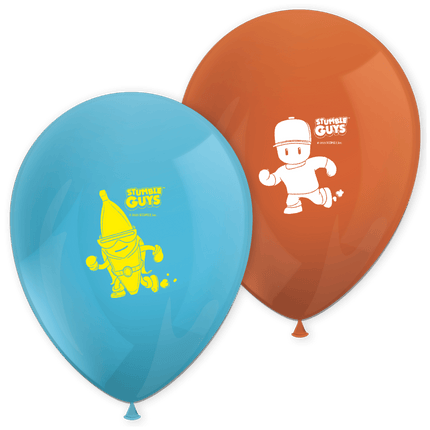 Stumble Guys Ballonnen 8st van Procos koop je bij Partywinkel