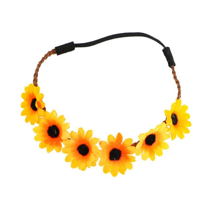 Zonnebloem Hoofdband