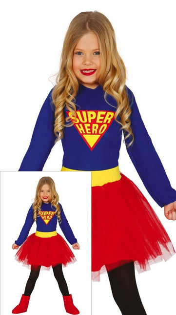 Super Hero Pak Meisje van Fiestas Guirca koop je bij Partywinkel