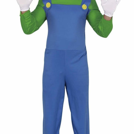 Super Mario Kostuum Heren Luigi van Fiestas Guirca koop je bij Partywinkel