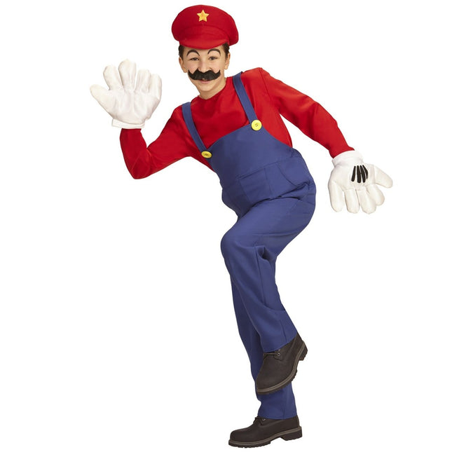 Super Mario Kostuum Jongen van Widmann koop je bij Partywinkel