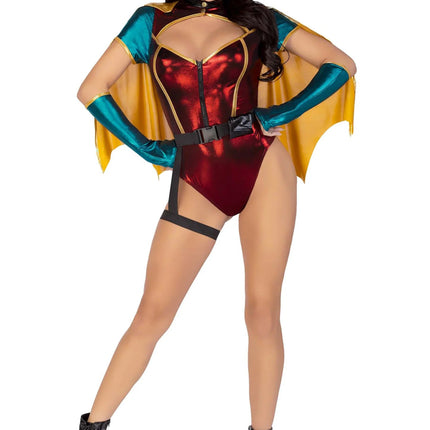 Super Woman Pak Dames Bodysuit Leg Avenue van Leg Avenue koop je bij Partywinkel