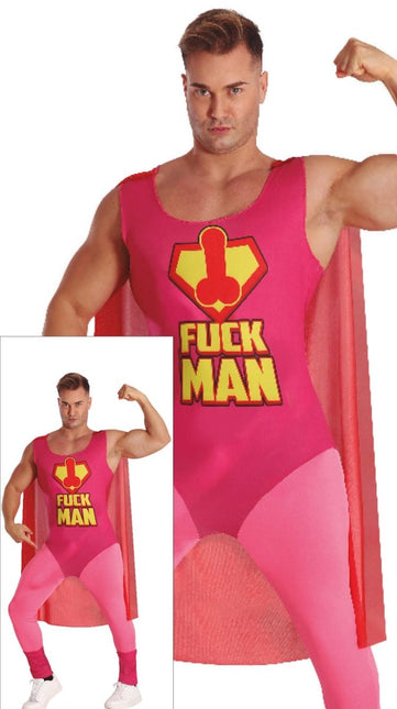 Superheld Kostuum Heren Fuckman van Fiestas Guirca koop je bij Partywinkel