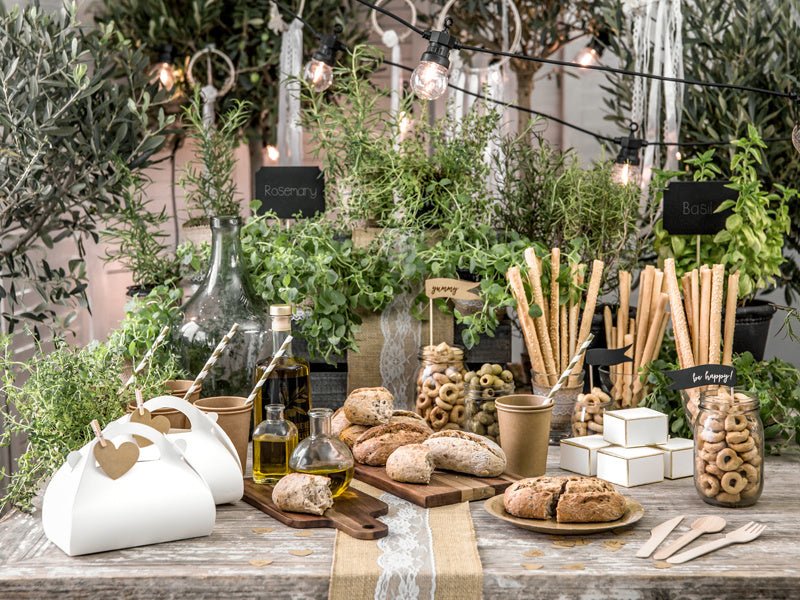 Taartoppers Schrijfbaar Zwart 11cm 4st van Partydeco koop je bij Partywinkel