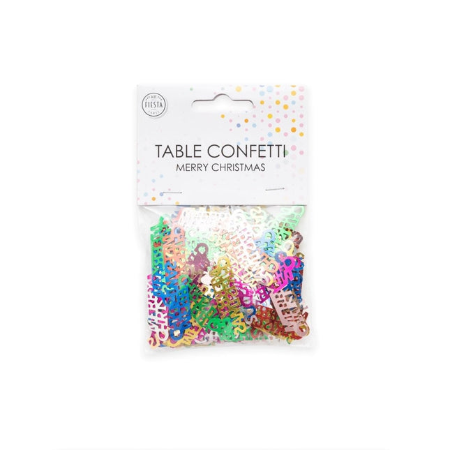 Tafelconfetti Merry Christmas van WeFiesta koop je bij Partywinkel