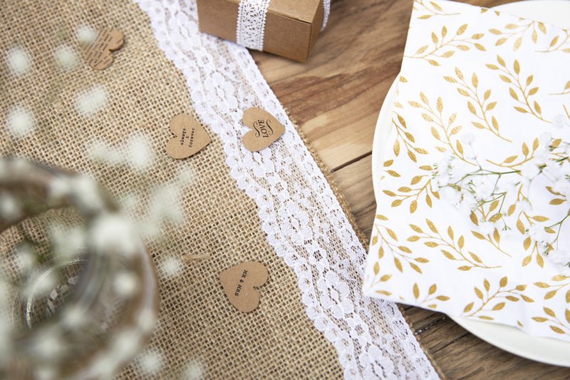 Tafelloper Jute 2,75m van Partydeco koop je bij Partywinkel