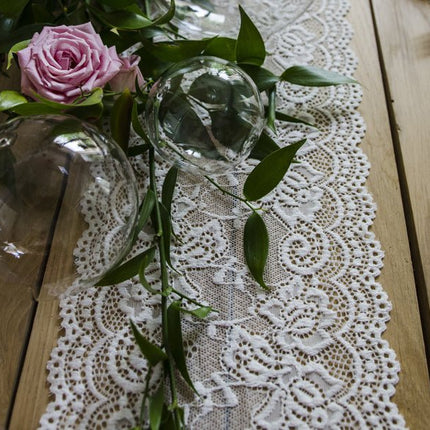 Tafelloper Kant 15cm 9m van Partydeco koop je bij Partywinkel