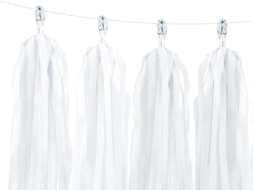 Tassel Slinger Wit 2m van Partydeco koop je bij Partywinkel