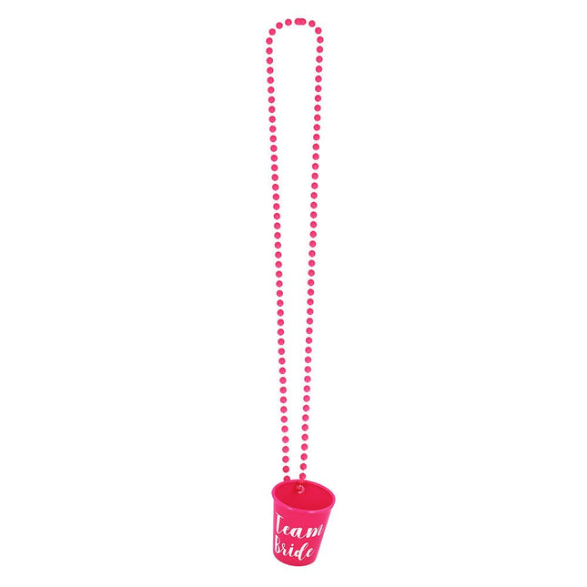 Team Bride Ketting Shotglaasje van Boland koop je bij Partywinkel