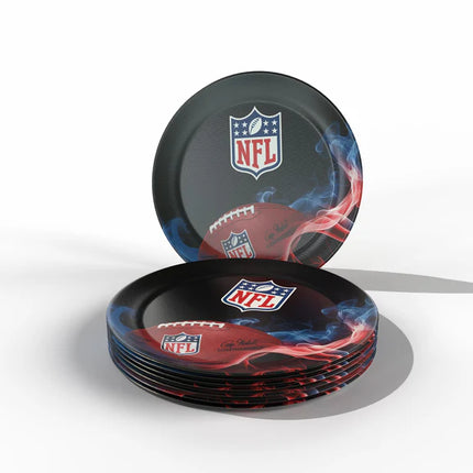 NFL-skyltar 23 cm, 6 st