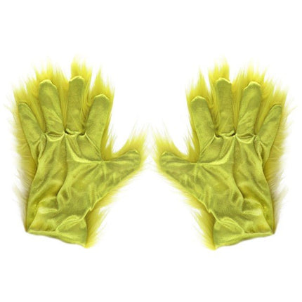 The Grinch Handschoenen Groen 2st van CHAKS koop je bij Partywinkel