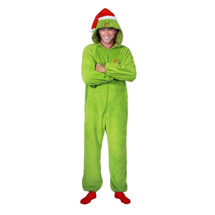 Grinchen Kigurumi Grön 190 cm