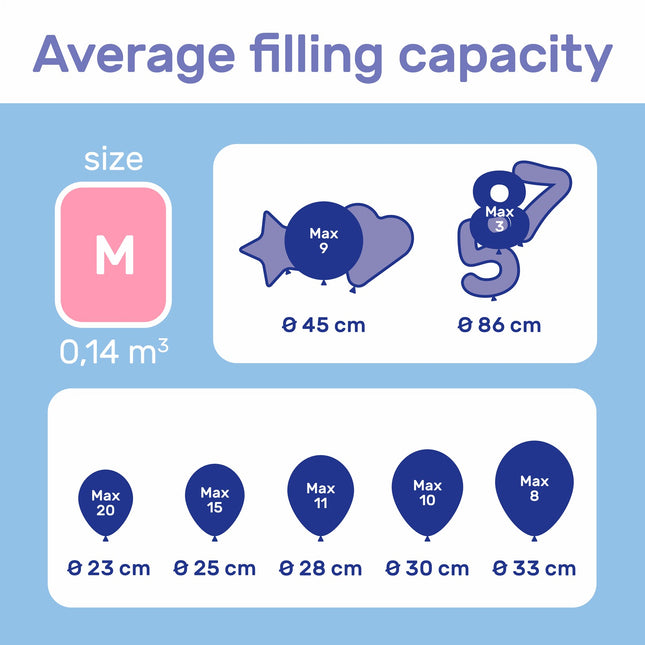 Heliumtank för 20 ballonger