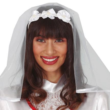 Tiara Bruidssluier van Fiestas Guirca koop je bij Partywinkel