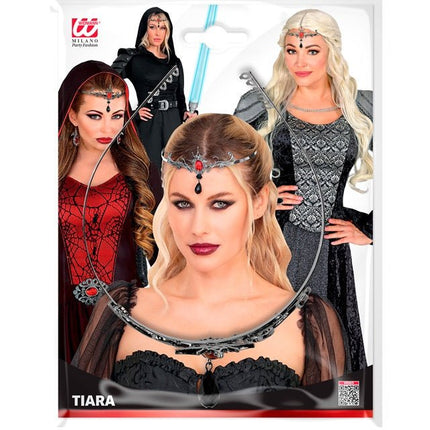 Tiara Gotisch Vampier van Widmann koop je bij Partywinkel