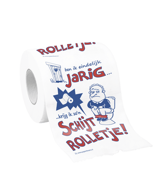 Toiletpapier Schijtrolletje van Paper Dreams koop je bij Partywinkel
