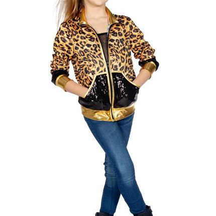 Trainingsjas Fout Kind Panter van Wilbers & Wilbers koop je bij Partywinkel