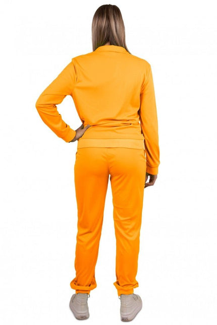 Trainingspak Dames Neon Oranje van PartyXplosion koop je bij Partywinkel