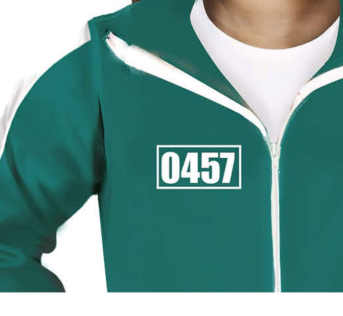 Trainingspak Met Cijfers Meisjes Groen 14/16 jaar van Fiestas Guirca koop je bij Partywinkel