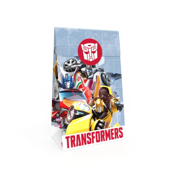 Transformers Uitdeelzakjes 23cm 10st van VDV Benefit koop je bij Partywinkel